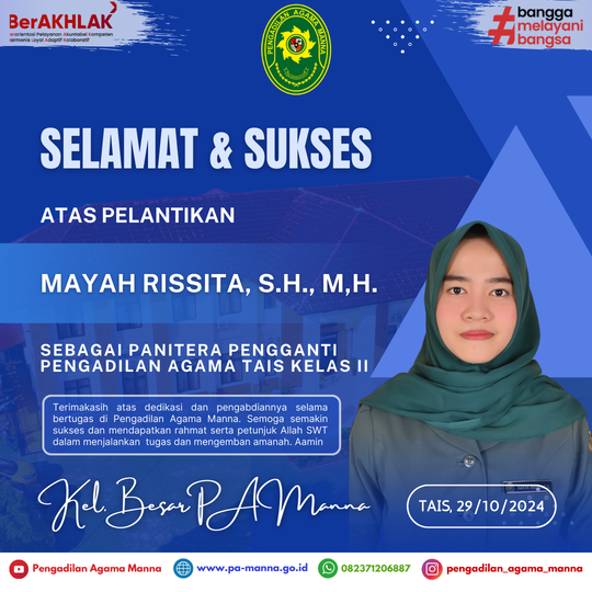 Pelantikan Mayah